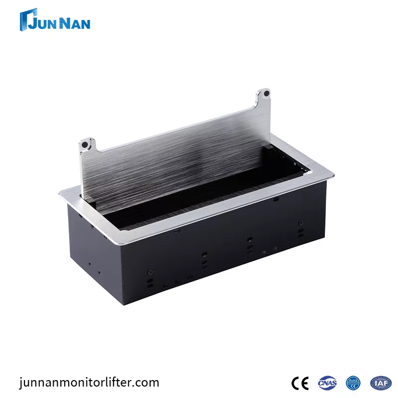 Kancelársky konferenčný nábytok viacero prístavných stolových stôl Universal Socket Box